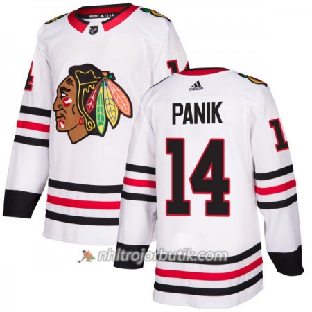 Män Ishockey Chicago Blackhawks Tröja Richard Panik 14 Adidas 2017-2018 Vit Authentic Män Ishockey Chicago Blackhawks Tröja Richard Panik 14 Adidas 2017-2018 Vit Authentic